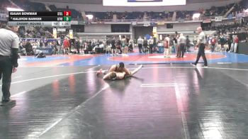 6A 157 lbs Champ. Round 1 - Halston Barker, Athens vs Isaiah Bowman, Stanhope Elmore