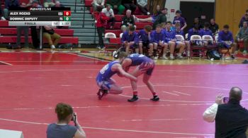 121 lbs Final - Alex Rozas, USA vs Dominic Deputy, PA