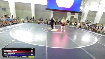 157 lbs Placement Matches (8 Team) - Warren Ritter, Minnesota Red vs Noah Szwed, Michigan