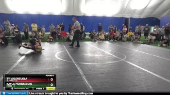 96 lbs Round 1 (10 Team) - Kayla Moroschan, Forge vs Ty Valenzuela, Olympia