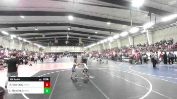 61 lbs Rr Rnd 4 - Amilio Martinez, Stout Wr Acd vs Luis Sanchez, Damaged Ear WC