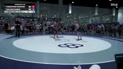 79 kg Cons. Semis - Christopher Crawford, Indiana RTC vs Sullivan Ramos, Ranger Wrestling Club