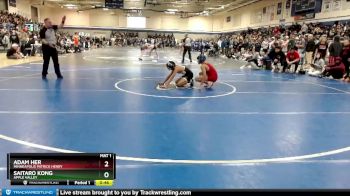 106 lbs Cons. Round 4 - Adam Her, Minneapolis Patrick Henry vs Saitaro Kong, Apple Valley