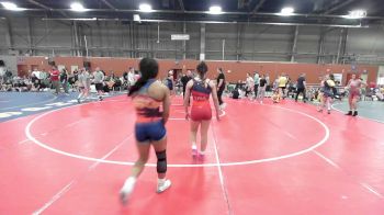 54 kg Rr Rnd 7 - Layla Namerow, South Hills Wrestling Academy - GHSE vs Samiyah Rahming, Grit Mat Club - GHSE