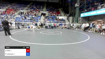 126 lbs Rnd Of 32 - Austin Ellis, Utah vs Presley Johnson, Missouri