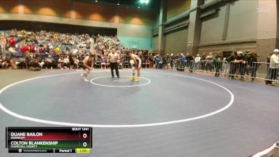 190 lbs Cons. Round 2 - Colton Blankenship, Churchill County vs Duane Bailon, Inderkum