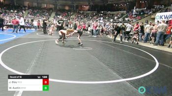 70 lbs Round Of 16 - Jenson Blay, Piedmont vs Wyatt Austin, Sperry Wrestling Club