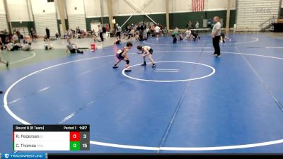 70 lbs Round 6 (8 Team) - Riley Pedersen, G.I. Grapplers vs Clay Thomas, Phillipsburg