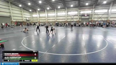 65 lbs Semifinal - Alex Harrington, Wasatch Wrestling Club vs Rowan Brown, Wasatch Wrestling Club