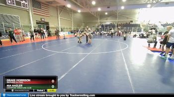 140 lbs Quarterfinal - Nia Hagler, Champions Wrestling Club vs Drake Morrison, Brothers Of Steel