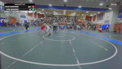 106 lbs Champ. Round 2 - David Barcenes, Colony vs Luke Montero, La Mirada