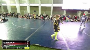 75 lbs Round 1 (4 Team) - Wyatt Sweitzer, Sanderson vs Graham Childs, Champions Gold