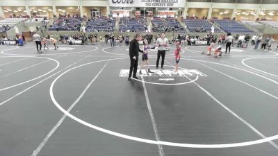 89 lbs Rr Rnd 1 - Sebastian Rodriguez, Martinez School Of Wrestling vs Kinlee Bice, West Texas Grapplers