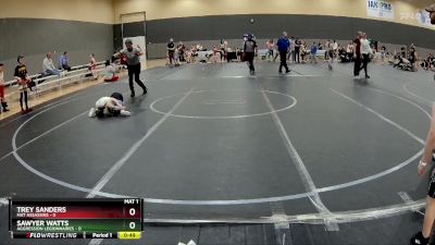 40 lbs Round 9 (10 Team) - Sawyer Watts, Aggression Legionnaires vs Trey Sanders, Mat Assassins