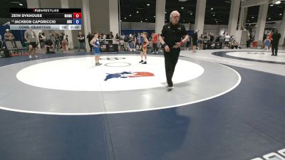 31 kg Cons. Quarters - Zeth Dykhouse, Massa's Maniacs vs Jackson Caporiccio, Apex Wrestling Academy