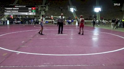 1A-4A 138 Cons. Round 2 - Kason Yancey, Oak Grove vs Vann Thomas, Reeltown