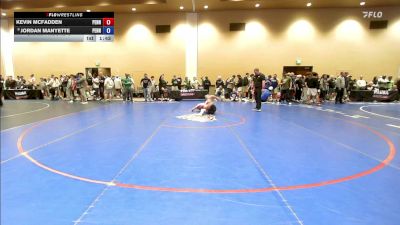 126 lbs Champ. Round 3 - Kevin Mcfadden, Pennsylvania vs Jordan Manyette, Pennsylvania