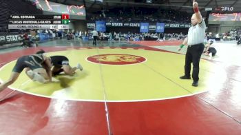 Boys 4A 165 lbs Cons. Round 4 - Lucas Whitehall-Gilkes, Auburn vs Joel Estrada, Spanaway Lake