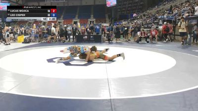 144 lbs Cons. Sub-rd Of 32 - Lucas Mojica, California vs Leo Cisper, Kansas