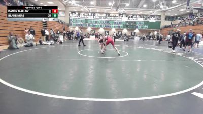 157 lbs Cons. Round 2 - Blake Nere, Carlsbad vs Danny Malloy, Great Oak