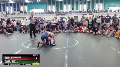 100 lbs Round 4 (6 Team) - Gavin Rodriguez, Buxton vs Tyler Holt, Charlotte Vikings