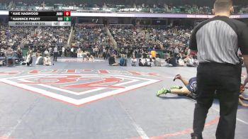 4A 215 lbs Cons. Round 1 - Kadence Pruitt, Reidsville High School vs Kaie Hagwood, John M. Morehead High School