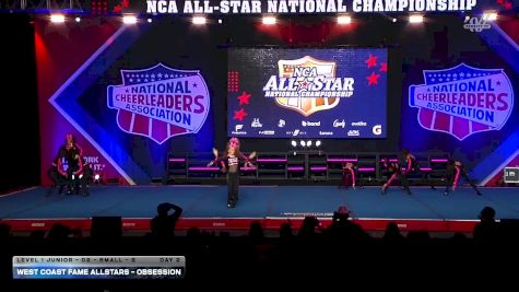 West Coast Fame Allstars - Obsession [2026 L1 Junior - D2 - Small - B Day 2] 2026 NCA All-Star National Championship