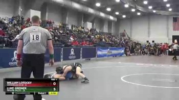 145 lbs Round 1 (3 Team) - Luke Greiner, Minisink Valley vs William Lotocky, Horseheads Sr HS