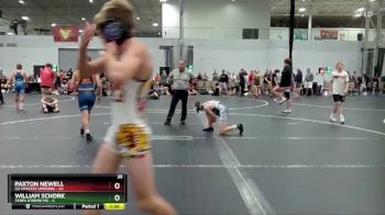 100 lbs Round 2 (6 Team) - William Schork, Terps Xtreme MS vs Paxton Newell, U2 Upstate Uprising