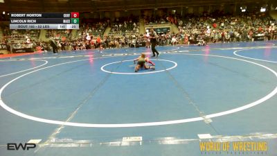 52 lbs Consi Of 4 - Robert Horton, Cory Clark Wrestling vs Lincoln Rich, Massa's Maniacs