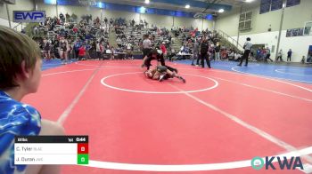 61 lbs Quarterfinal - CJ Tyler, Black Fox Wrestling Club vs Jett Duran, Jay Wrestling Club