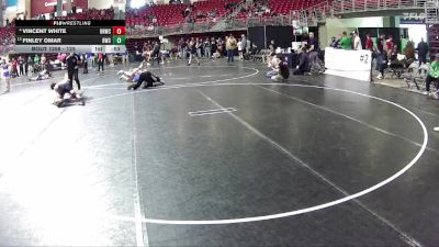 125 lbs Cons. Semi - Vincent White, Big Red Wrestling Club vs Finley Omar, Beatrice Wrestling Club