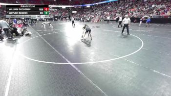 D1-113 lbs Quarterfinal - William DuChemin, Wilmot Union vs Waylon Deaton, River Falls