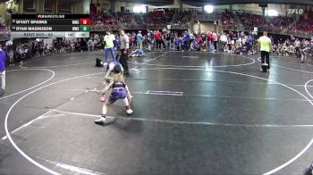 80 lbs Champ. Round 1 - Wyatt Sparks, Milford Wrestling Club vs Ryan Magnuson, Wayne Wrestling Club