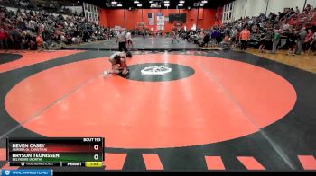 113 lbs Champ. Round 2 - Deven Casey, Aurora (A. CHRISTIAN) vs Bryson Teunissen, BELVIDERE (NORTH)