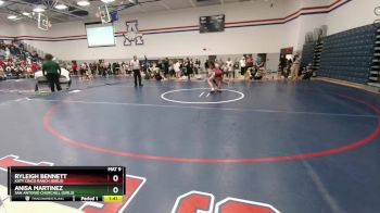 138 lbs 5th Place Match - Ryleigh Bennett, Katy Cinco Ranch (Girls) vs Anisa Martinez, San Antonio Churchill (Girls)