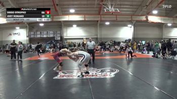141 lbs Champ. Round 2 - Joey Romano, Lake Erie College vs Diego Stropko, Unattached