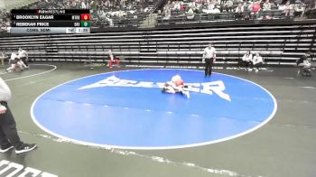 6A 100 lbs Cons. Semi - Brooklyn Eagar, Mountain Ridge vs Rebekah Price, Davis