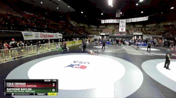 120 lbs Quarterfinal - Cole Cronan, Turlock High School Wrestling vs Raymond Baylon, Edison High School Wrestling
