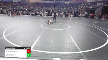 53 lbs Quarterfinal - Rudy Mcallister, NM Bad Boyz vs Jackson Steiner, Florida National Team