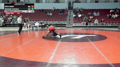 174 lbs Consi Of 8 #2 - Seth Digby, Maryland vs Michael Fuccilli, Franklin & Marshall