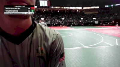 74 lbs 1st Place Match - Tyler Demand, LAC3 vs David Crawford, OHW1