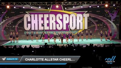Charlotte Allstar Cheerleading - Ultra Violet [2022 L2 Junior - Medium - B] 2022 CHEERSPORT National Cheerleading Championship
