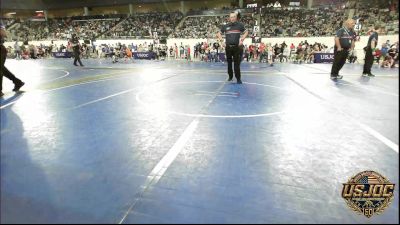 57 lbs Round Of 16 - Addilynn Quintero, Redskins Wrestling Club vs Reece Lizak, Texas Select Wrestling