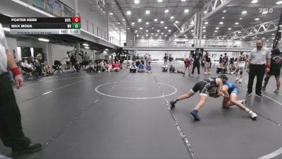 92 lbs Round 9 (10 Team) - Max Moua, Wayne Danger vs Porter Kerr, Outlaws MS