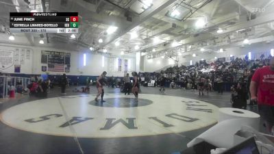 170 lbs Champ. Round 2 - Estrella Linares-Botello, Heritage vs June Finch, San Clemente