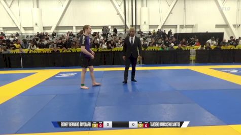 Tarcisio Damasceno Santos vs Sidney Gennaro Tavolaro 2024 World IBJJF Jiu-Jitsu No-Gi Championship