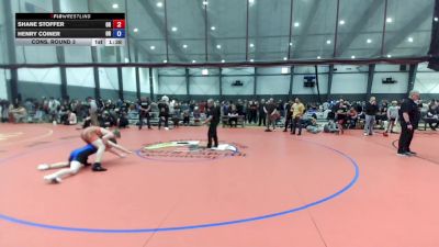 16U Boys GR - 165 lbs Cons. Round 3 - Shane Stoffer, OR vs Henry Coiner, OR