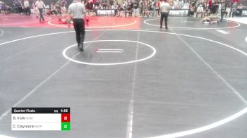 88 lbs Quarterfinal - BryLee Irsik, Nebraska Wr Ac vs Charlie Claymore, Matpac WC