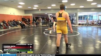 193-204 lbs Round 2 - Emmett Coxbill, Lingle-Ft. Laramie/Southeast vs Cooper Smith, Cheyenne East